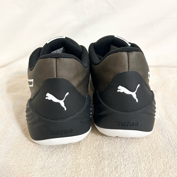 Puma Fusion Nitro Team Black/White size 11.5 MEN’S BASKETBALL SHOES - Picture 6 of 9